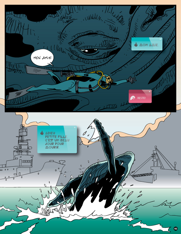 La jeune fille et la baleine, page 46