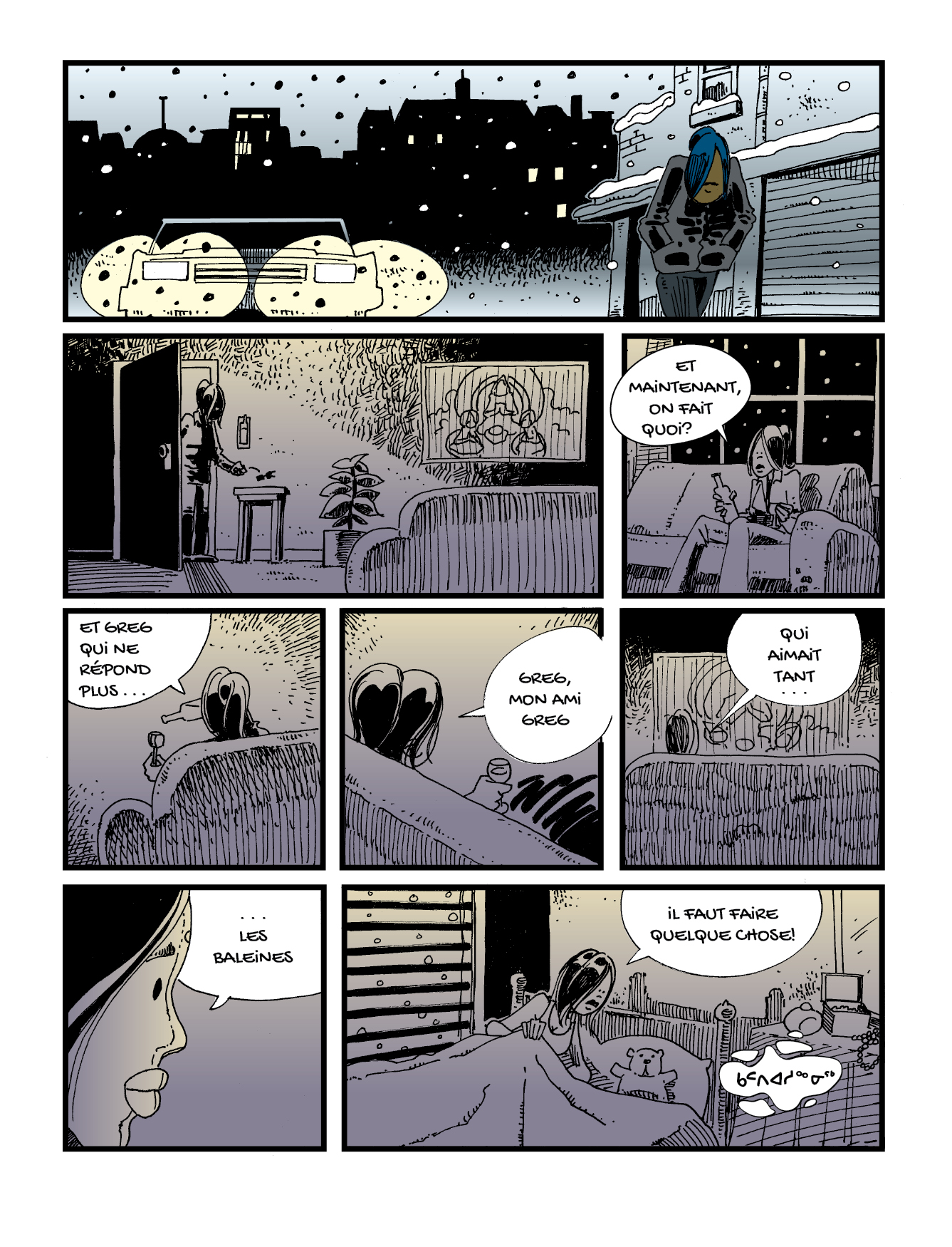 La derni&egrave;re baleine page 17
