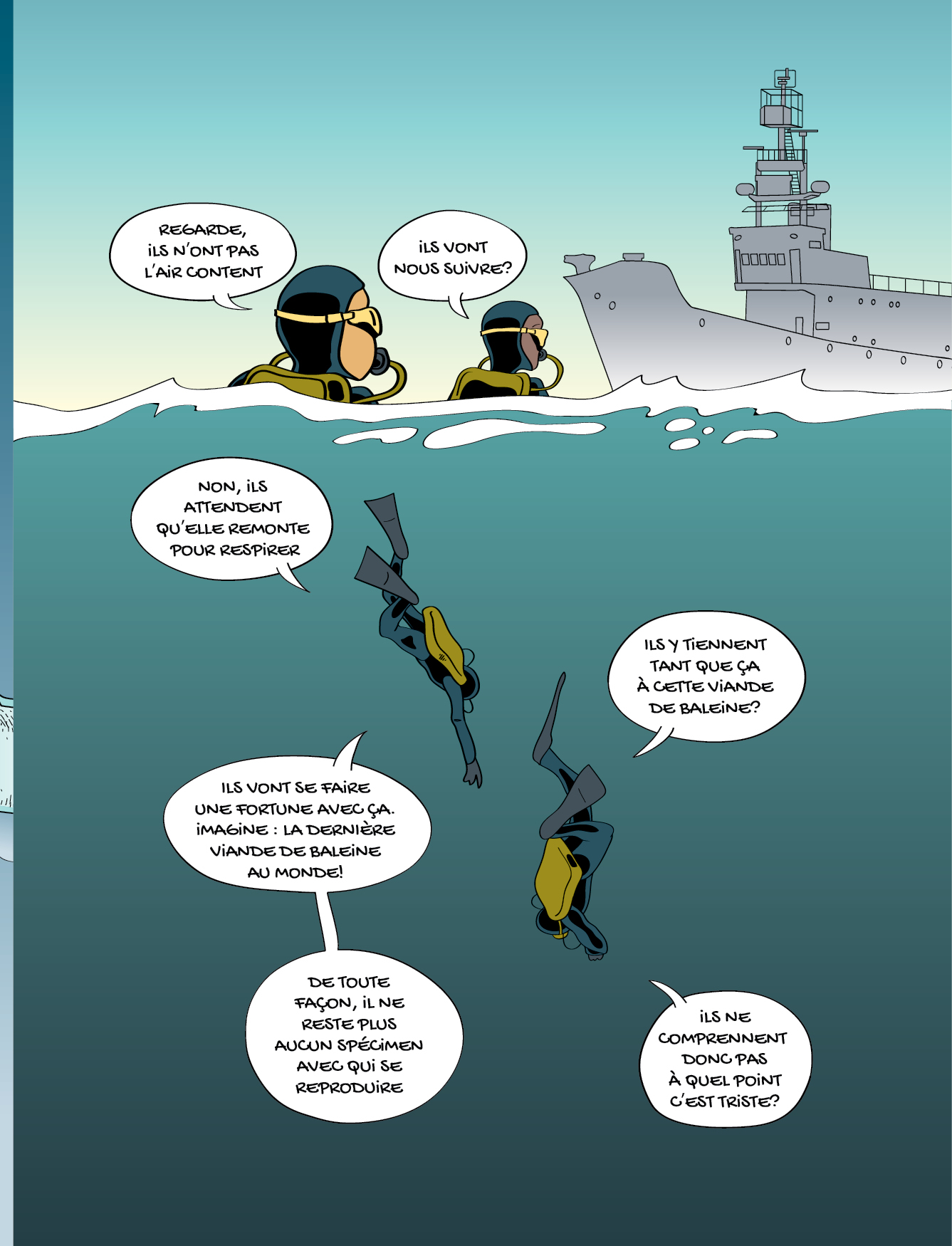 La derni&egrave;re baleine page 45