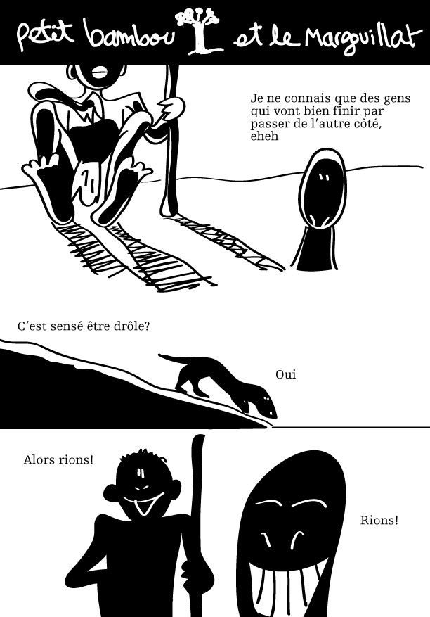 C'est sensé être drôle?