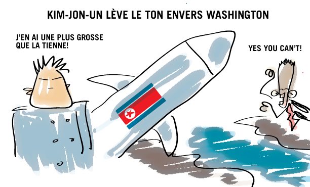 Kim-Jong-Un lève le ton envers Washington